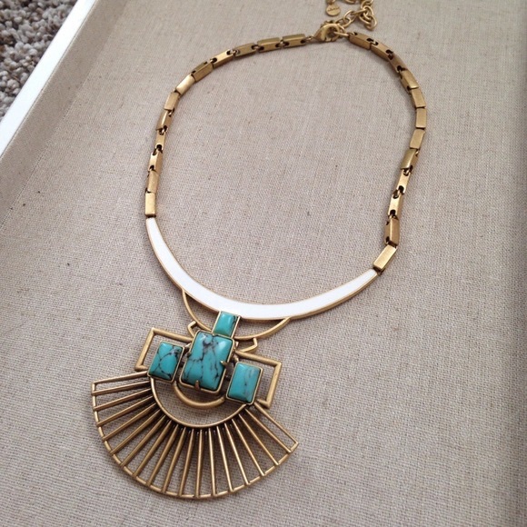 Sunray Pendant Necklace Stella & Dot - Picture 1 of 6